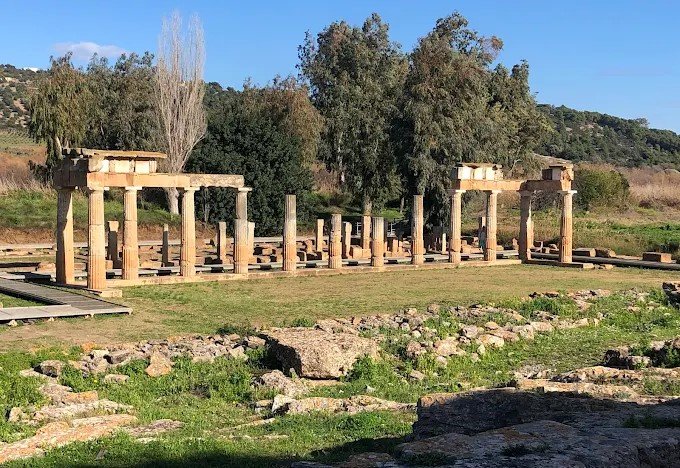temple of artemis located in vravrona