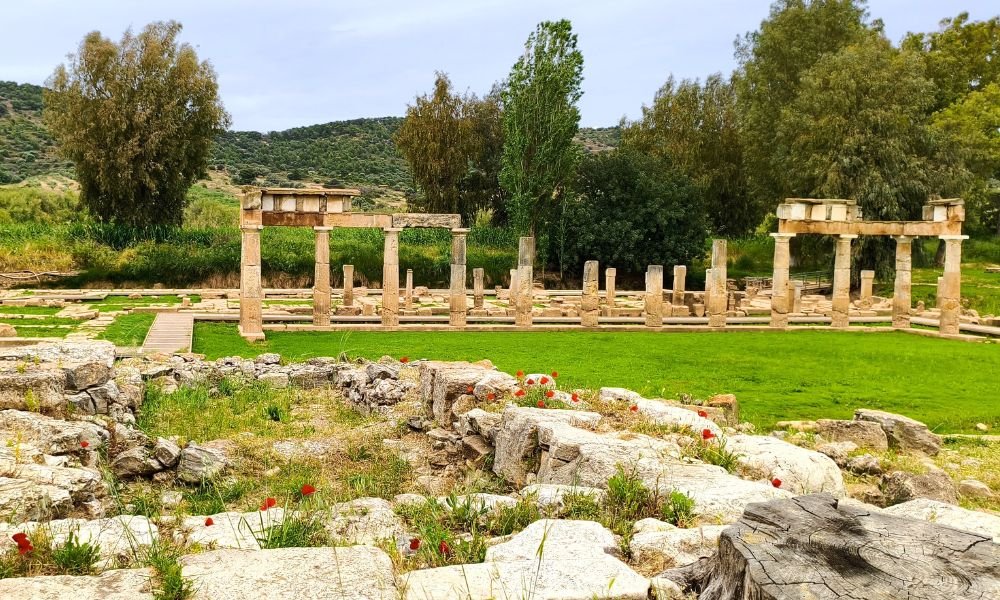 The Ancient Temple of Artemis in Vravrona near Athens by Karlitos Escapes